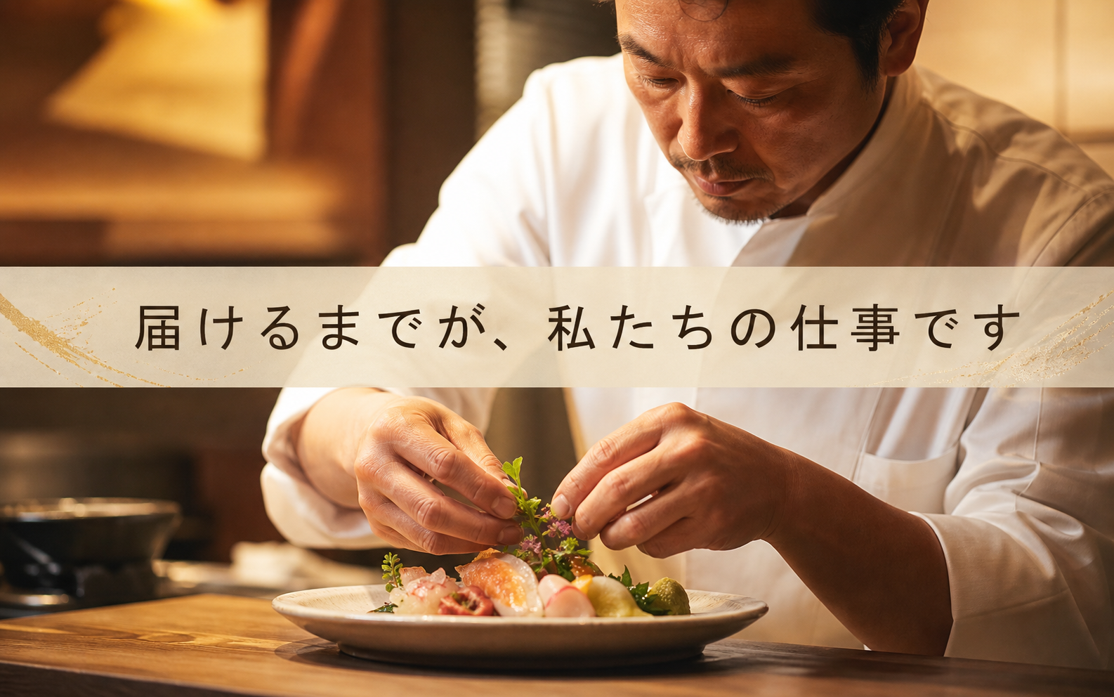 届けるまでが、私たちの仕事です